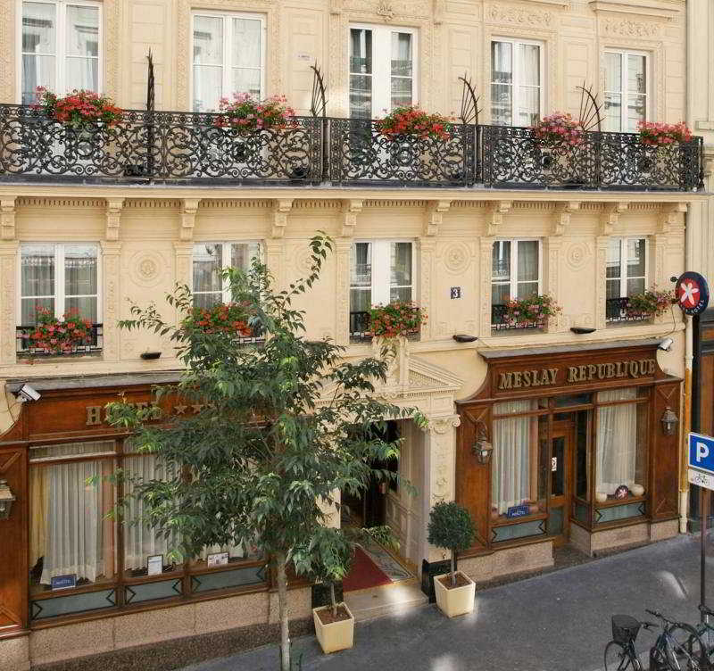 Hotel Meslay Republique Paris Exterior photo