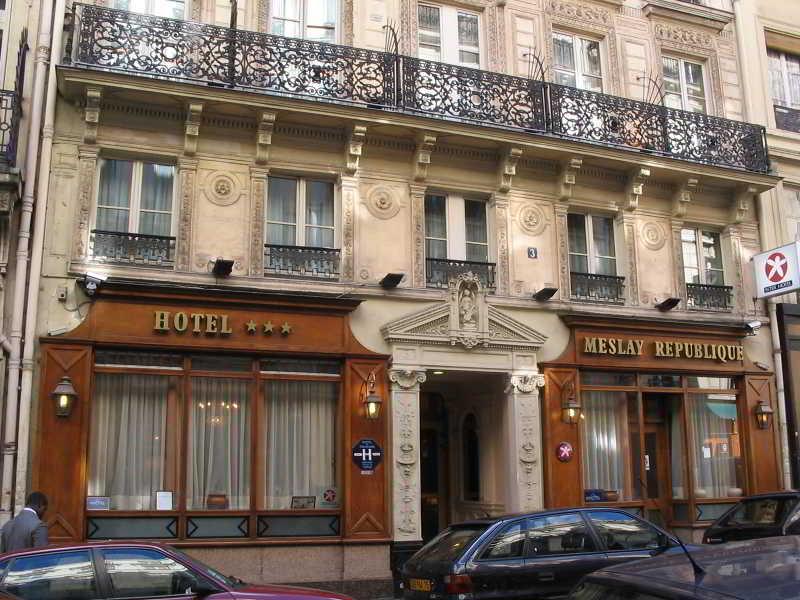 Hotel Meslay Republique Paris Exterior photo